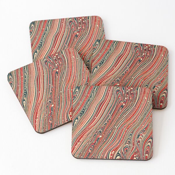 Item preview, Vintage Marbled Paper Pattern Retro Abstract Design designed and sold by PinUpPizzazz.