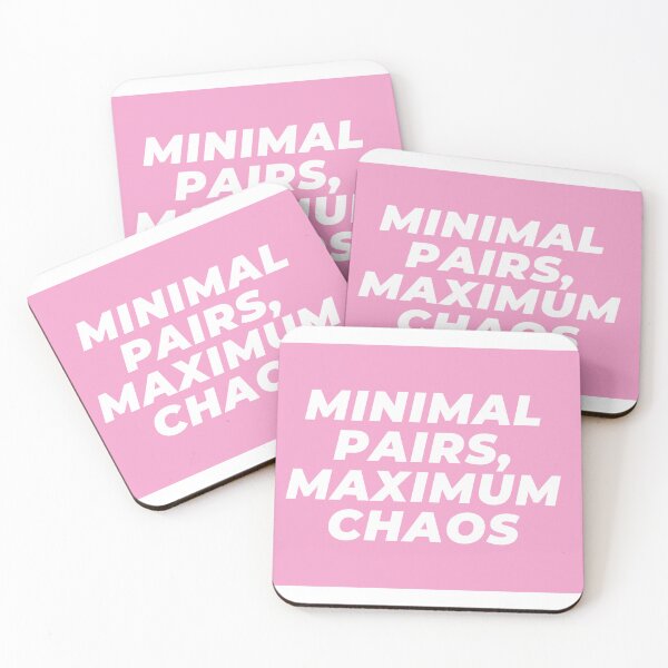 Item preview, Minimal Pairs, Maximum Chaos designed and sold by More-Than-R.
