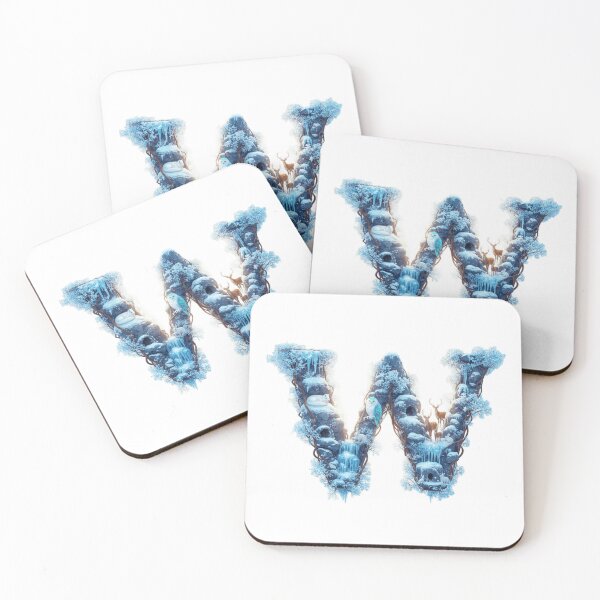 Item preview, Capital letter W, Winter designed and sold by Kaleddis.