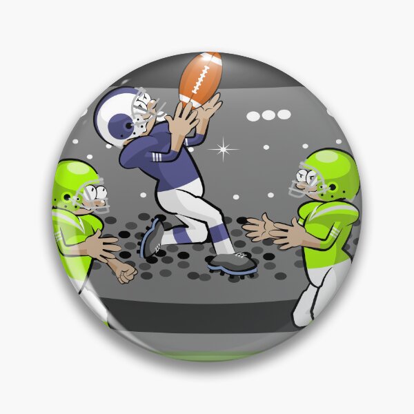 Item preview, Football player sensational jump designed and sold by DibuHumor.