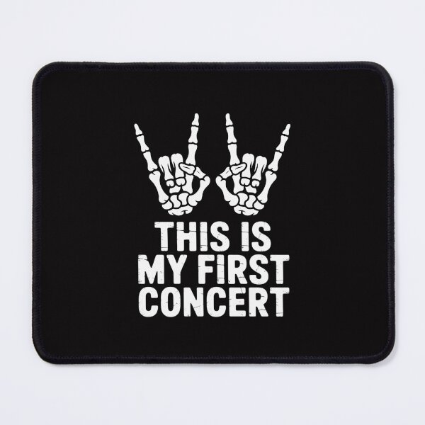Item preview, This Is My First Concert designed and sold by Silicula.