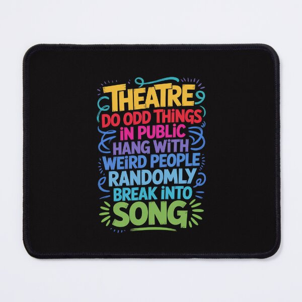 Item preview, Theatre Nerd Musical Theatre Gift for Thespian designed and sold by Silicula.