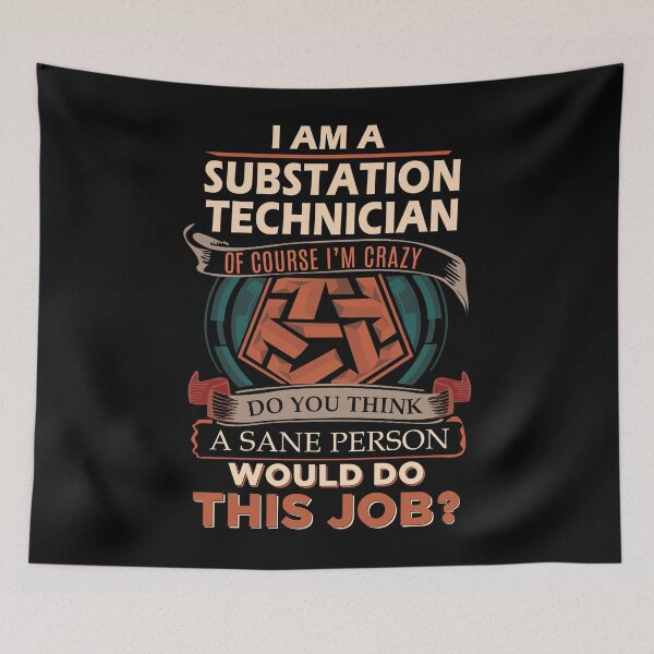 Item preview, Substation Technician designed and sold by Streanin.