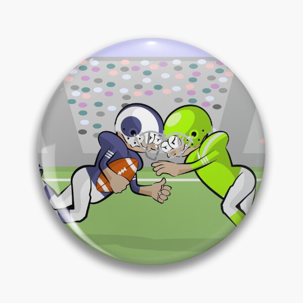 Item preview, Football players fighting for the ball designed and sold by DibuHumor.