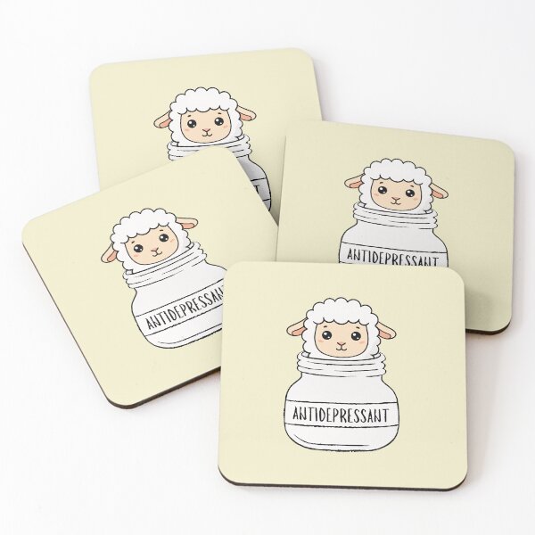 Item preview, Funny Sheep Anti Depressant Animal Lover Zoo Boys Girls Kids designed and sold by rafaeltto.