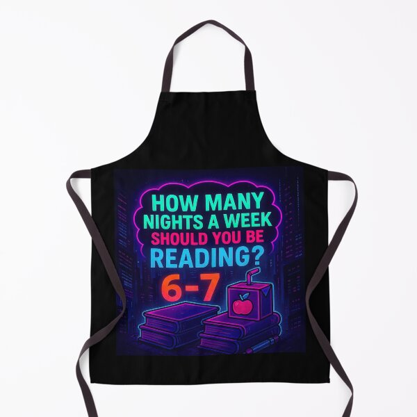 Item preview, Neon - Read 6-7 nights a week! designed and sold by The Funky Sprunki.