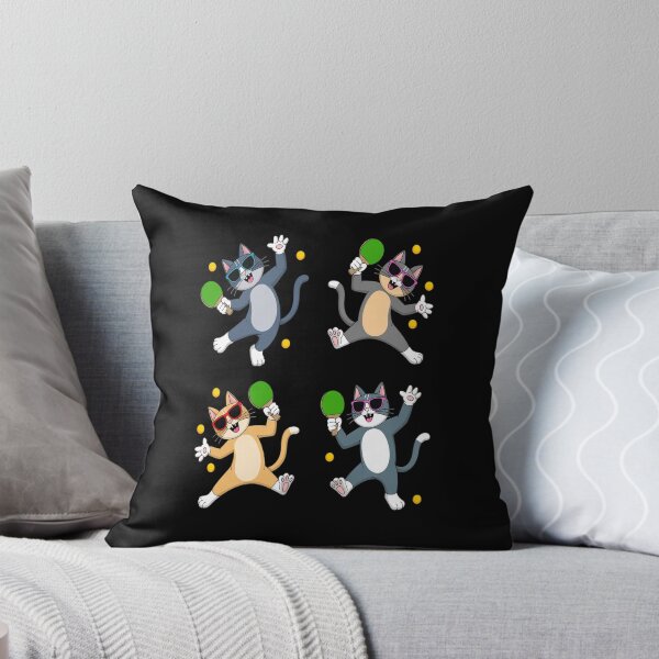 Item preview, Cats Playing Pickleball designed and sold by ShelFisher.