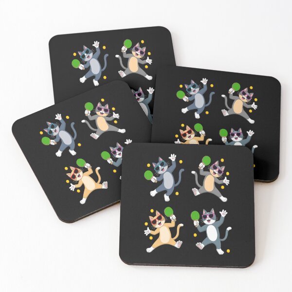 Item preview, Cats Playing Pickleball designed and sold by ShelFisher.