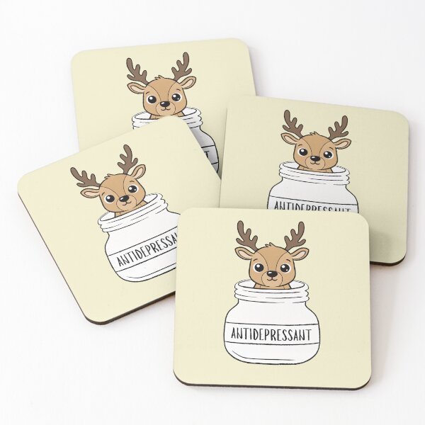 Item preview, Funny Reindeer Anti Depressant Animal Lover Zoo Boys Girls Kids designed and sold by rafaeltto.