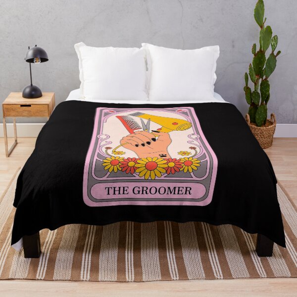 Item preview, Tarot Card Pet Grooming Dog Groomer Girl Women designed and sold by Silicula.