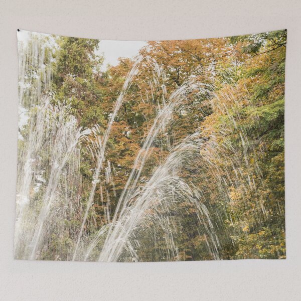Item preview, Fountain Jets and Autumn Foliage designed and sold by Georgia Mizuleva.