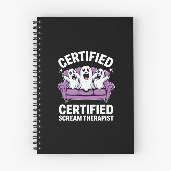 Item preview, Certified Scream Therapist Halloween designed and sold by ShelFisher.