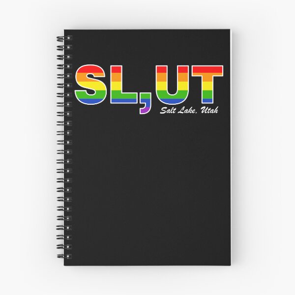 Item preview, Slut Salt Lake Utah Rainbow LGBT Pride Men Women designed and sold by pansak.