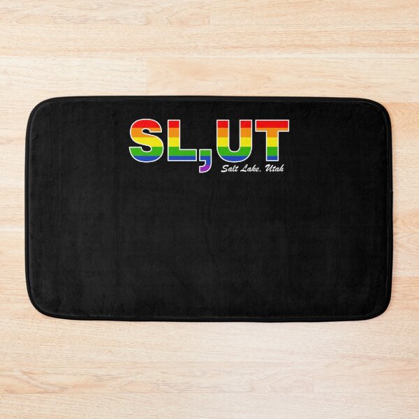 Item preview, Slut Salt Lake Utah Rainbow LGBT Pride Men Women designed and sold by pansak.