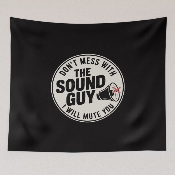 Item preview, Sound Guy Audio Engineer Sound Technician designed and sold by Silicula.