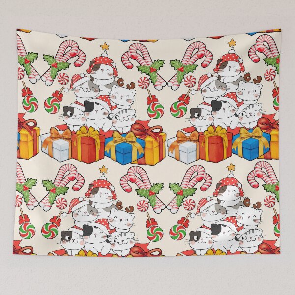 Item preview, Christmas cats designed and sold by digitaldemart.