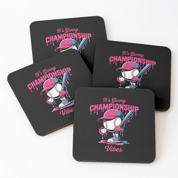 Item preview, Championship Vibes Sports Baseball Lifestyle Ice Cream designed and sold by ShelFisher.