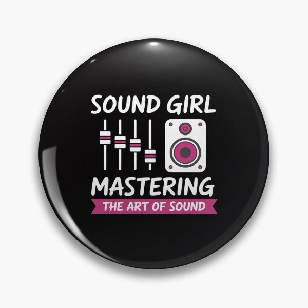 Item preview, Sound Girl - sound engineer designed and sold by Silicula.