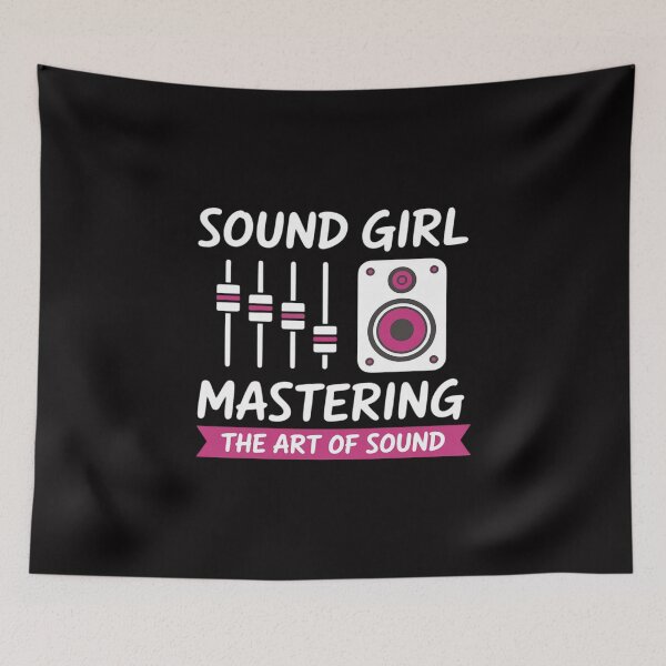 Item preview, Sound Girl - sound engineer designed and sold by Silicula.