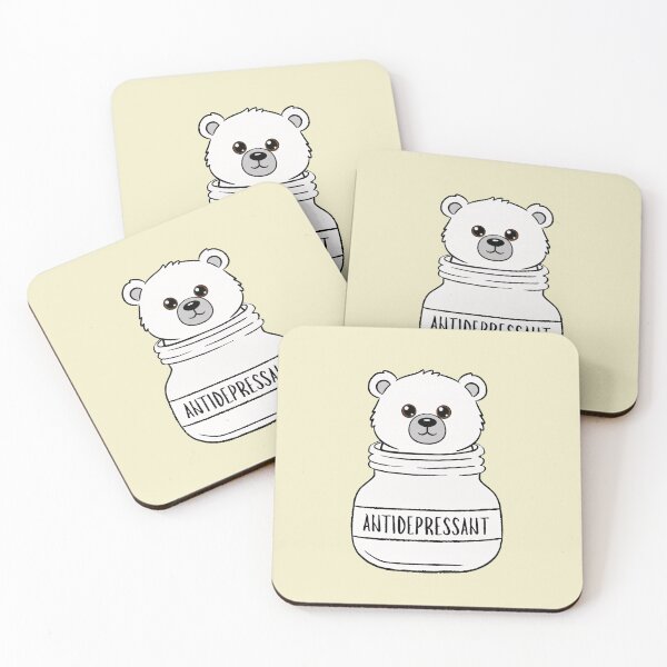 Item preview, Funny Polar Bear Anti Depressant Animal Lover Zoo Boys Girls Kids designed and sold by rafaeltto.