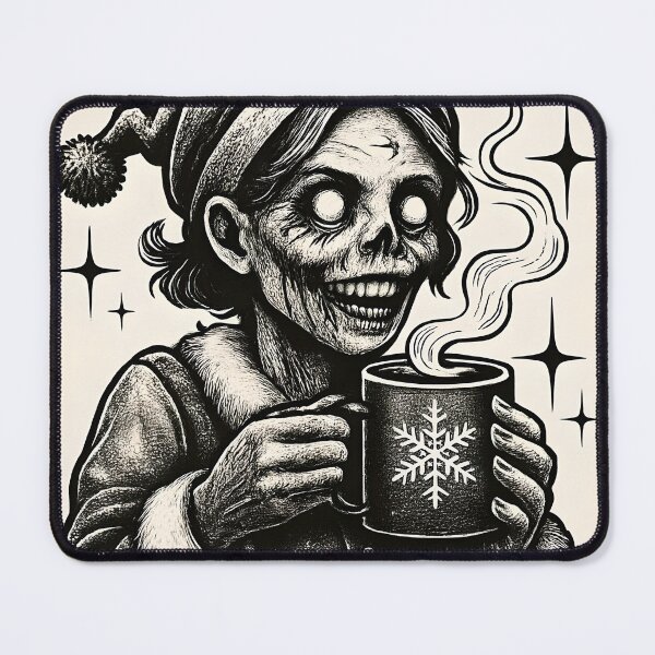 Item preview, Zombie Holidays - Ho Ho Ho Horror designed and sold by NightTimeJ.