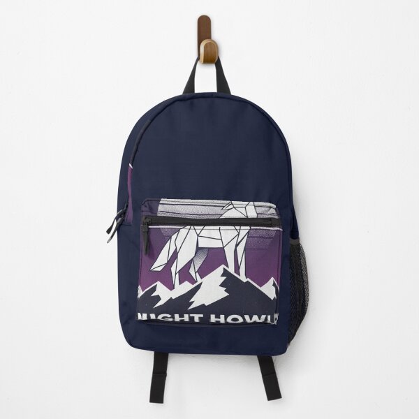 Item preview, Wolf howling at the moon shirt designed and sold by Lowgik.