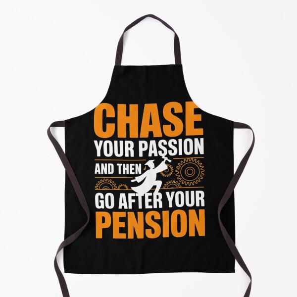 Item preview, Chase Passion Then Pursue Pension Retirement Quote designed and sold by ShelFisher.