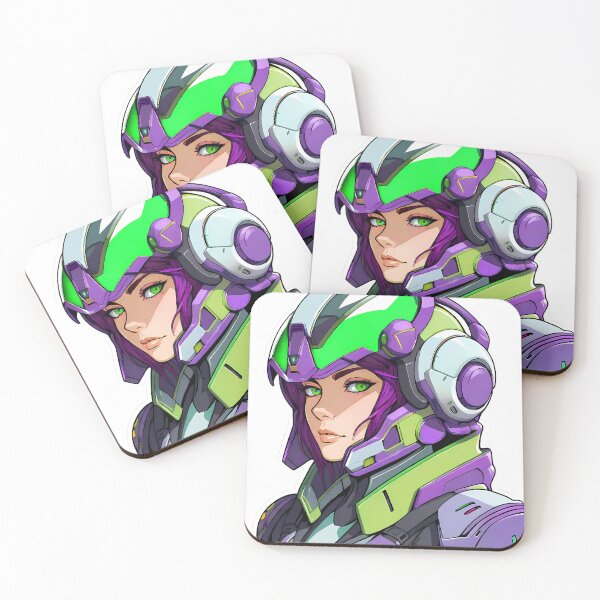 Item preview, Anime Futuristic Character Designs Showcasing Women Technology designed and sold by ART ATTACK ZONE.