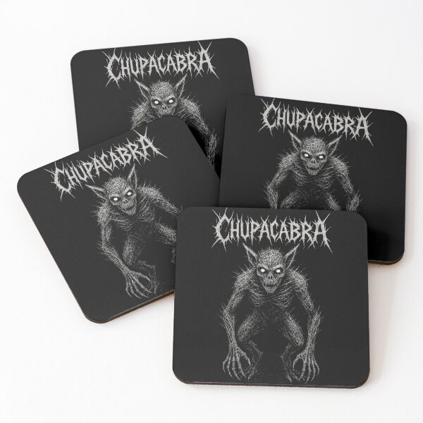 Item preview, Chupacabra Cryptid – Distressed Grunge Horror Creature designed and sold by Mortisigil.