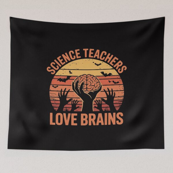 Item preview, Science Teachers Love Brains - Science Teacher Halloween designed and sold by Silicula.