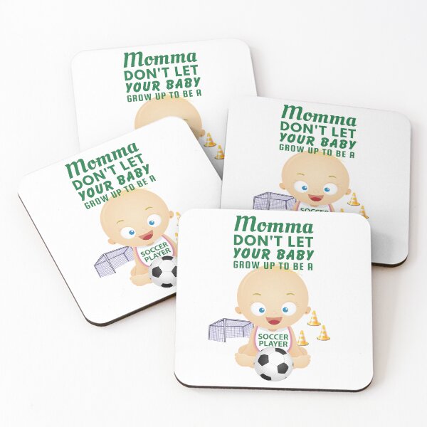 Item preview, Momma, Don’t Let Your Baby Grow Up to Play Soccer designed and sold by SnarkSharks.
