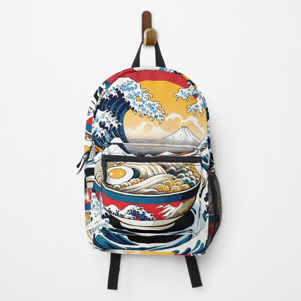 Item preview, Osaka Japanese Art Merging Ocean Waves Delicious Ramen designed and sold by ART ATTACK ZONE.