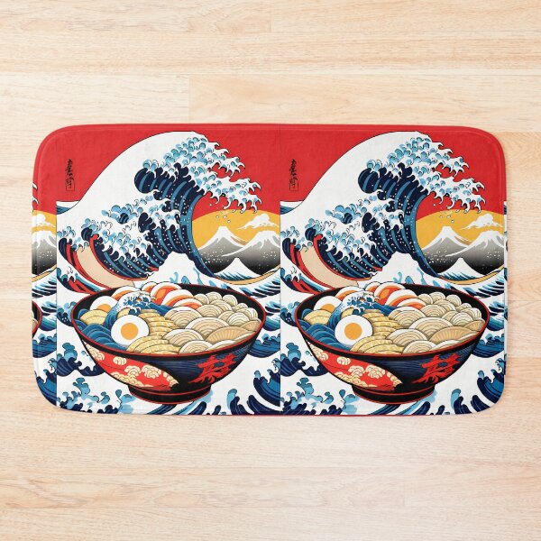Item preview, Tokyo Japanese Art Merging Ocean Waves Delicious Ramen designed and sold by ART ATTACK ZONE.