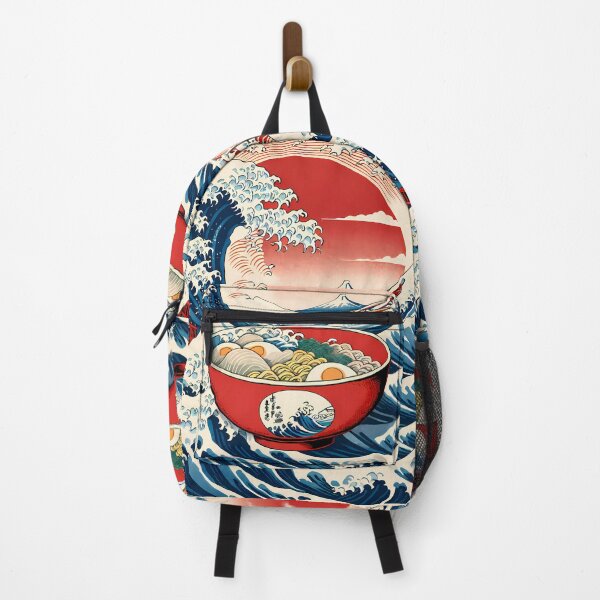 Item preview, Asia Japanese Art Merging Ocean Waves Delicious Ramen designed and sold by ART ATTACK ZONE.