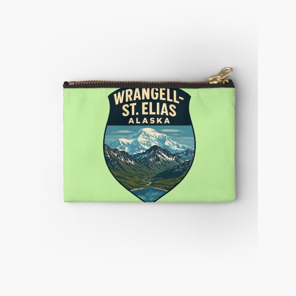Item preview, Wrangell–St. Elias Alaska Mountain Sticker designed and sold by Ismeal Von.