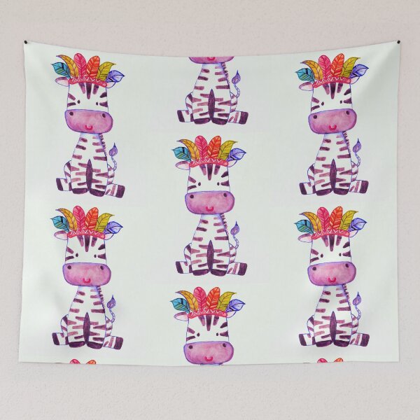 Item preview, Zany the Zebra designed and sold by SueDeaconART.