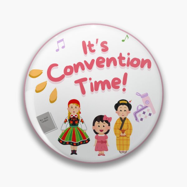 Item preview, It’s Convention Time  designed and sold by Picket Fence Prints.