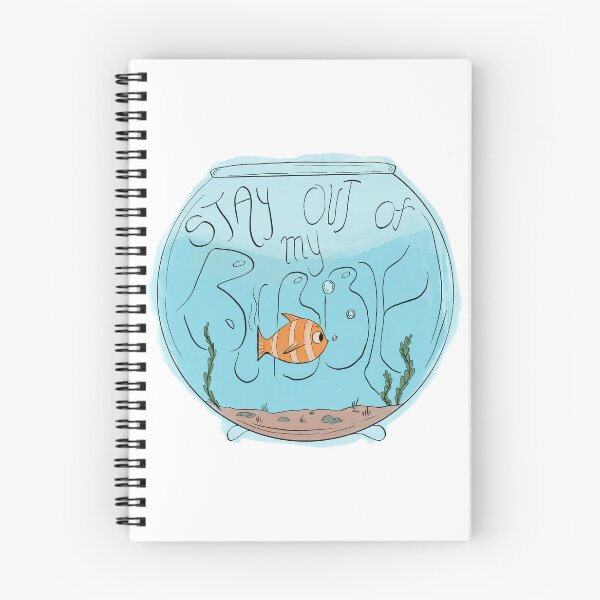 Item preview, Aquarium Fishbowl Stay out of my Bubble designed and sold by ViVidsbyLiliana.