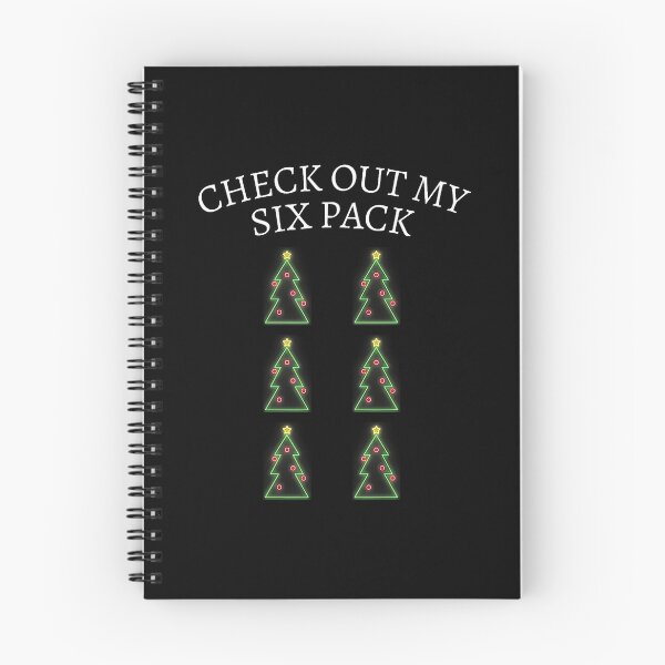 Item preview, Christmas Tree Six Pack Funny Holiday Parody designed and sold by BrandyMegan.