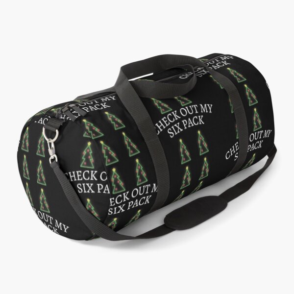 Item preview, Christmas Tree Six Pack Funny Holiday Parody designed and sold by BrandyMegan.