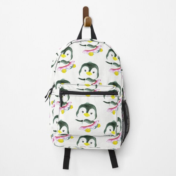 Aperçu de l'œuvre Penny le pingouin créée et vendue par SueDeaconART.