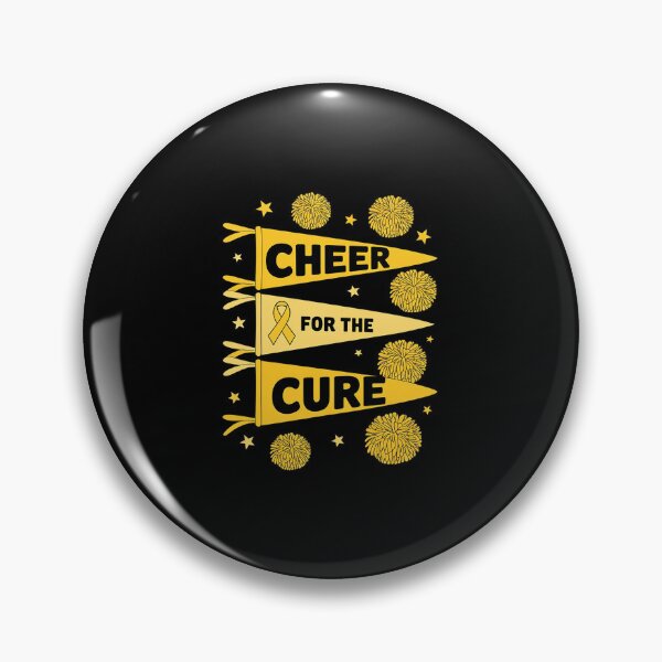 Item preview, Cheer for The Cure Pennant Cheer Childhood Cancer Awareness designed and sold by Sandrhaus.