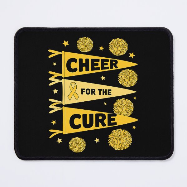 Item preview, Cheer for The Cure Pennant Cheer Childhood Cancer Awareness designed and sold by Sandrhaus.