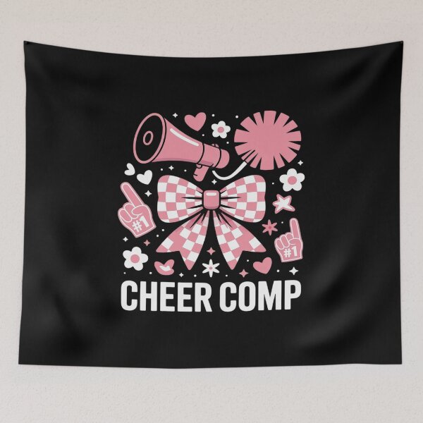 Item preview, Cheer Comp Day Cheerleader Competition Day Bow designed and sold by Sandrhaus.