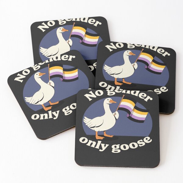 Item preview, Nonbinary Goose No Gender Pride Flag LGBTQ Gay Pride Parade designed and sold by Rackaam.
