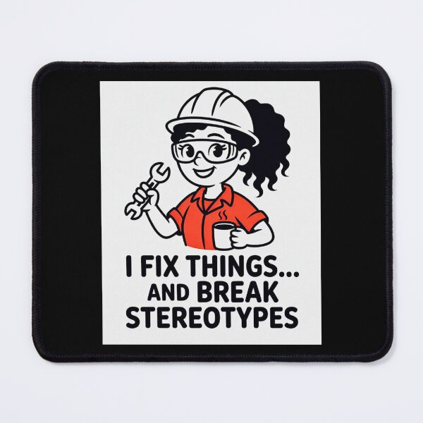 Item preview, Woman engineer  designed and sold by Agu210.
