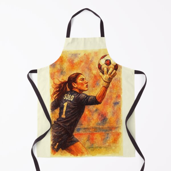 Item preview, Hope Solo - Female football Goalkeeper designed and sold by Sarcastic designs.