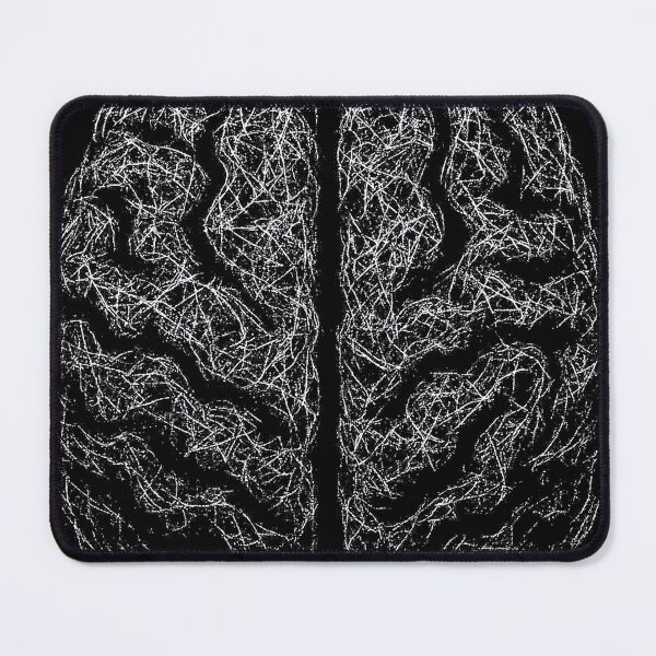 Item preview, Distressed Anatomical Brain – Scratched Grunge Neuro Art designed and sold by Mortisigil.