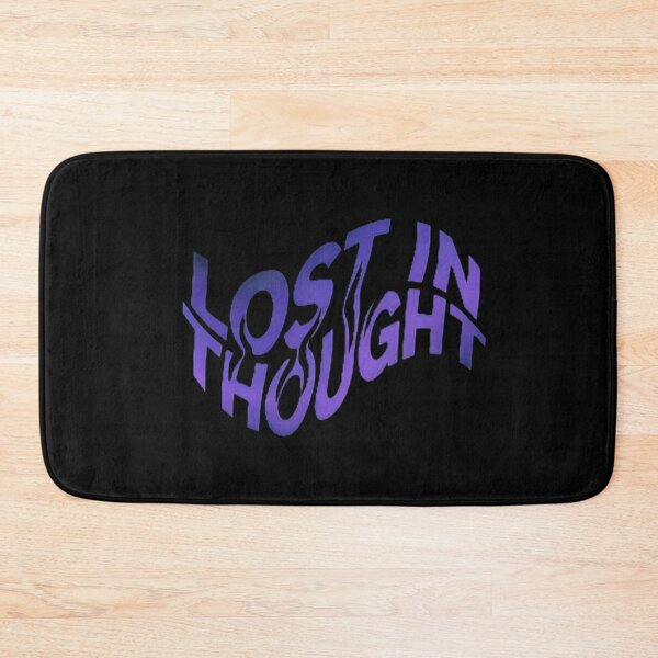 Item preview, Lost In Thought Distorted Typography Logo designed and sold by MartinxMarie.