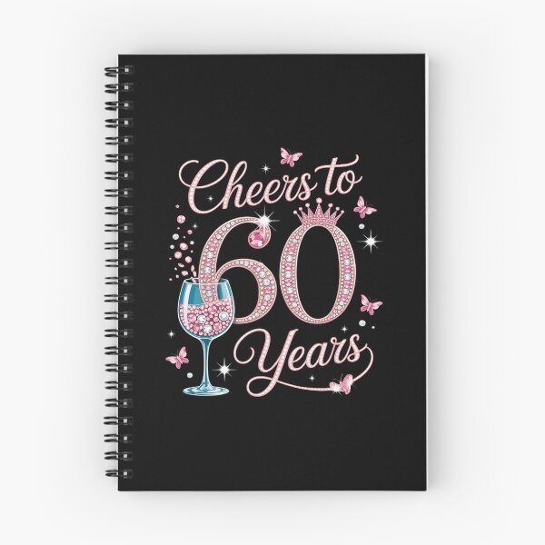 Item preview, Cheers to 60 years old 60th birthday women designed and sold by Sandrhaus.